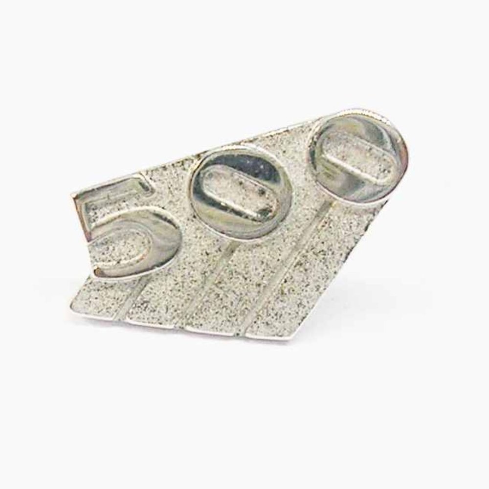 Vintage Sterling Silver Service Award Lapel Hat Pin Tie Tack 500 Club